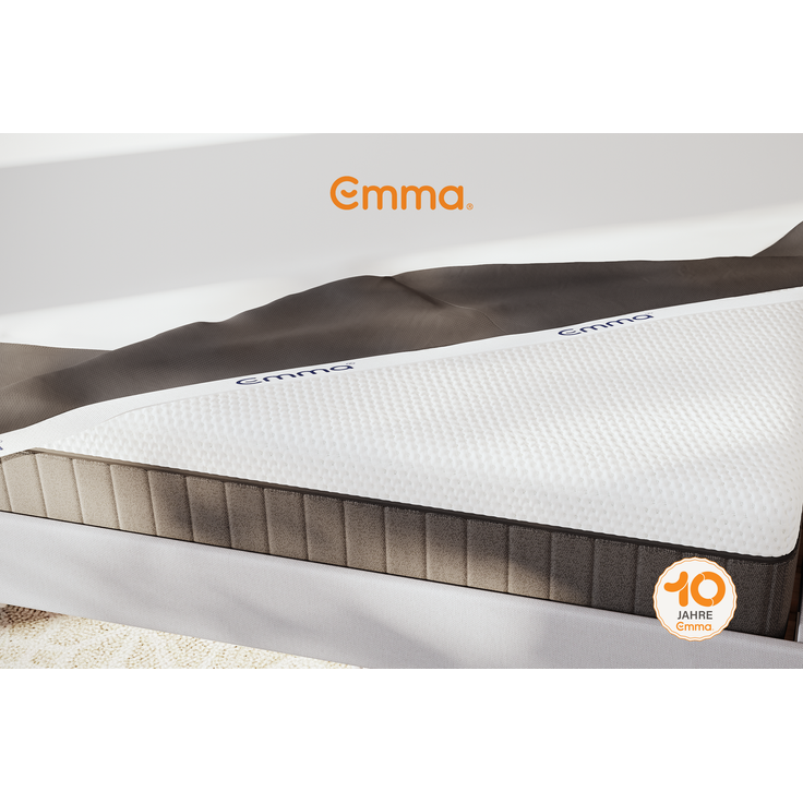 Emma Matratzenschützer, 90x200 cm, 100 % Polyester, Weiß – Bild 4