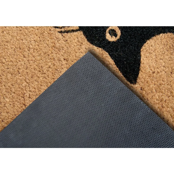 HANSE Home Fußmatte Mix Mats Kokos Cat Fan, Türmatte, rechteckig, Höhe: 15 mm, Kokos, Schmutzfangmatte, Outdoor, Rutschfest, Innen, Kokosmatte, Flur – Bild 4