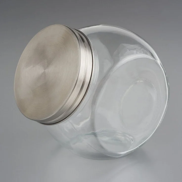 VBS Vorratsglas Bonbon, Edelstahl, Mit Schraubdeckel – Bild 3
