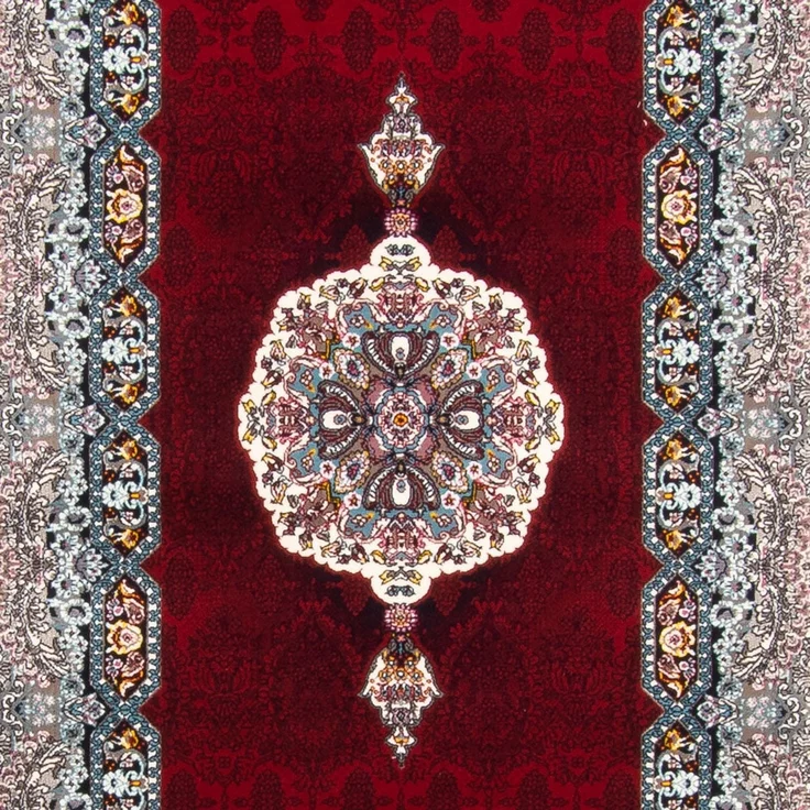 Orientteppich »Holyday« 200x100 cm - rot - läufer – Bild 3