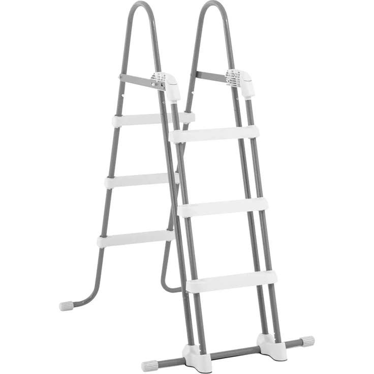 Intex Poolleiter, 3 Stufen, für Pools mit 91 - 107 cm Höhe, Stahl/Kunststoff Grau – Bild 2