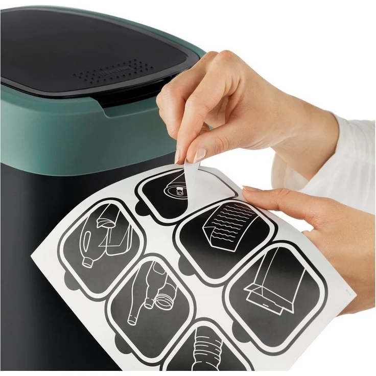 Rotho Swingeimer Twist 50 L schwarz misletoe green – Bild 2