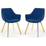 Julian Bowen Lorenzo Esszimmerstühle, 2er-Set, Blau