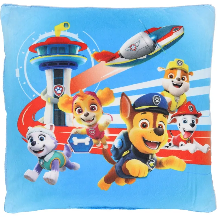Paw Patrol Kissen Velours Kissen Ideal als Dekokissen