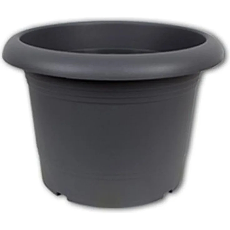Livinja Pflanzkübel Zylinder anthrazit d= 40 cm Außenmaß H= 28 cm
