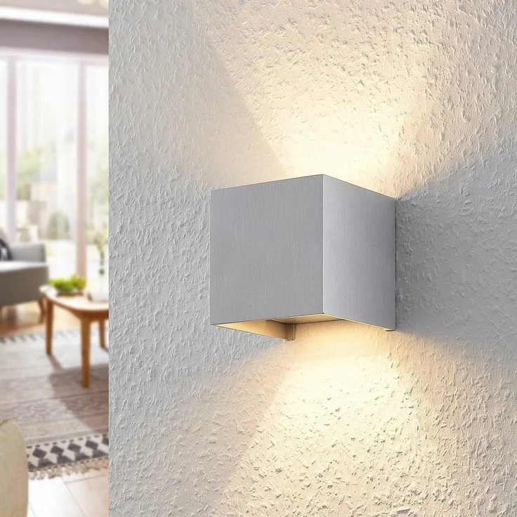Arcchio Wandleuchte Zuzana, Metall, Alu IP20, 1 x 8 W LED – Bild 2