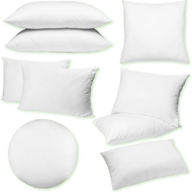 Arsvita Füllkissen Kissenfüllung mit Feder,Polyester Füllung 40 x 40 cm Federkissen – Bild 1