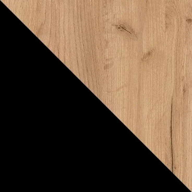 Esstisch Fagab 160 (Farbe: Schwarz / Eiche Craft Gold) – Bild 6