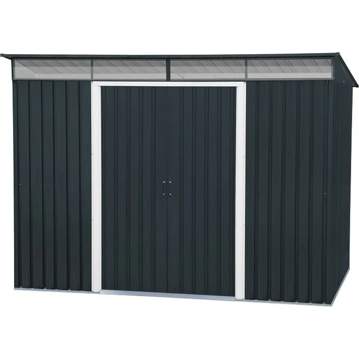 Duramax Metallgerätehaus Pent Roof Skylight 8 x 6 263,5 x 184,5 x 202 cm – Bild 1