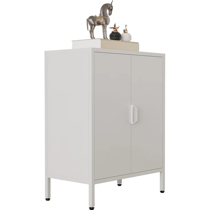 VCM Kommode & Sideboard Flokas 919942 Weiß H. 80 x B. 60 x T. 35 cm – Bild 3