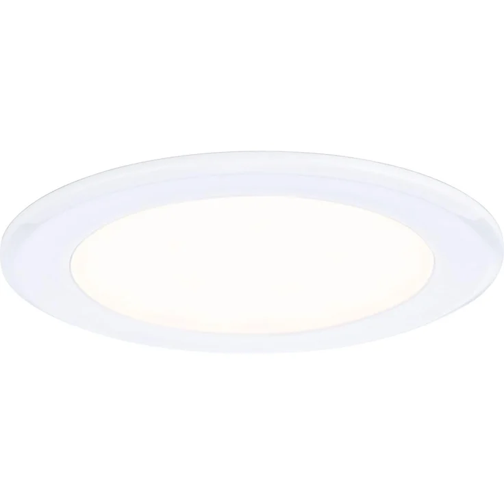 Paulmann LED Möbel-Einbauleuchte weiß Ø 6,5 cm warmweiß 3er Set – Bild 11