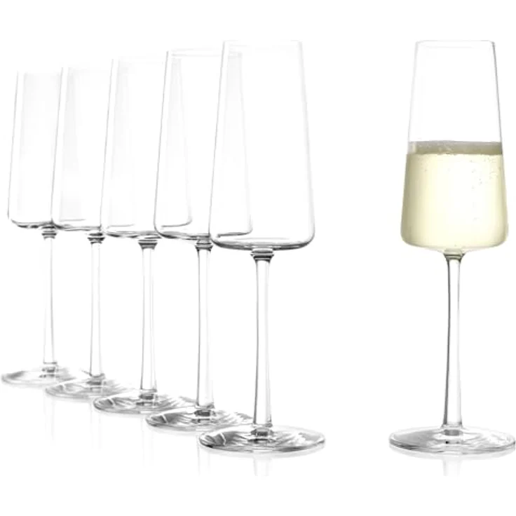 Stölzle Lausitz POWER Champagnerglas 240 ml 6er Set – Bild 2