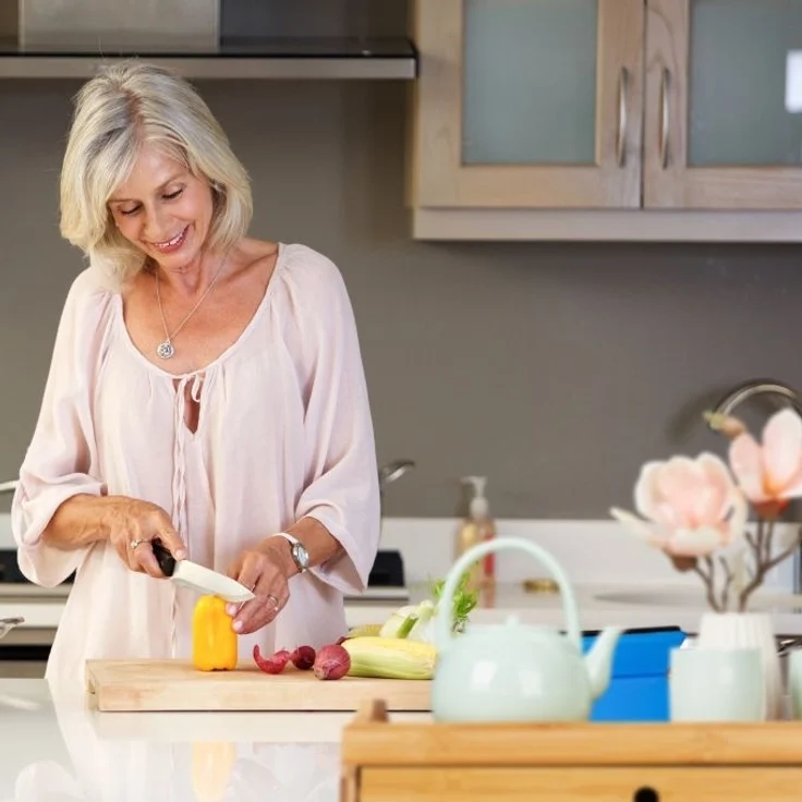 Bambus Serviertablett mit Schublade – Bild 5