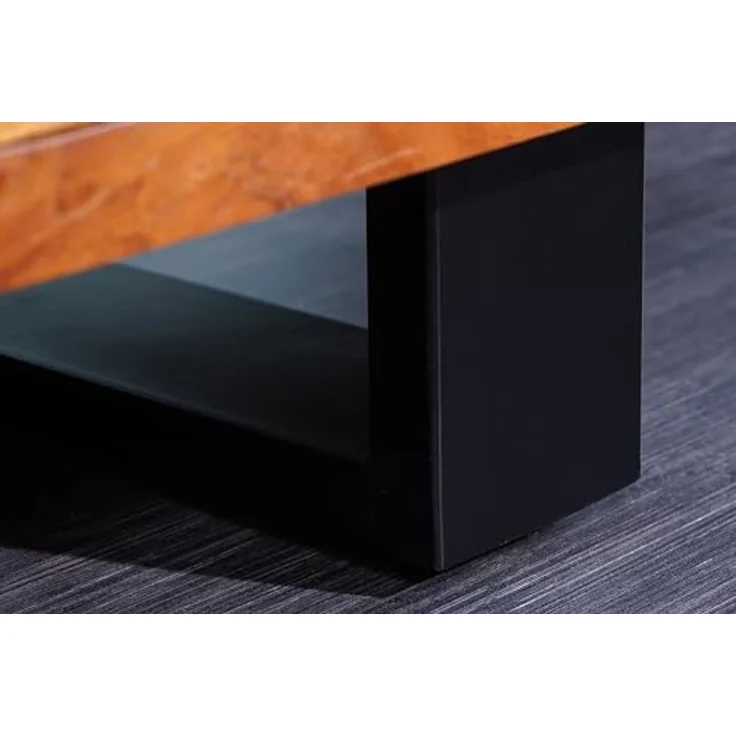 riess-ambiente Sideboard MAMMUT 160cm honigfarben (Einzelartikel, 1 St), Massivholz · Baumkante · Metall · Kommode · Wohnzimmer – Bild 7