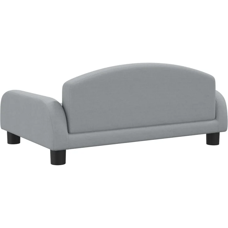 vidaXL Kindersofa, Couch für Kinder, Stoff, Hellgrau, 70 x 45 x 30 cm – Bild 5