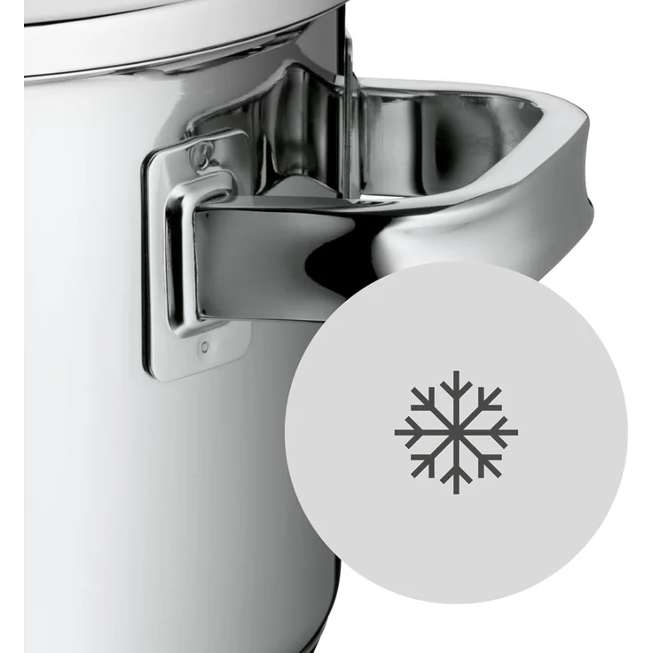 WMF Fleischtopf Function 4 Advanced, Cromargan® Edelstahl rostfrei 18/10 (Volumen 5,7l, Höhe 13 cm), Glasdeckel mit 4 Abgießfunktionen – Bild 3
