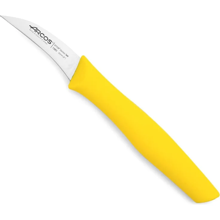 Arcos 188325 Schälmesser, Acier_inoxydable, Gelb, 60 mm