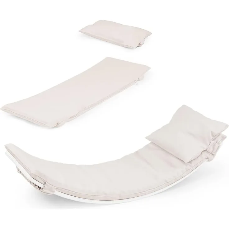 MAMOI® Balance Board Kissen Beige | Balance Board Matte | Balance Board Material | Kissen für Balance Board | CE | 100% ECO | Made in EU