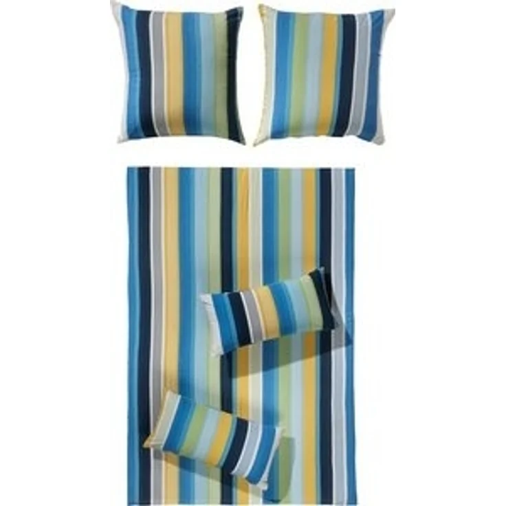 Erwin Müller Bettwäsche Bettwäsche, Seersucker, 2 teilig, Steifen – Bild 6