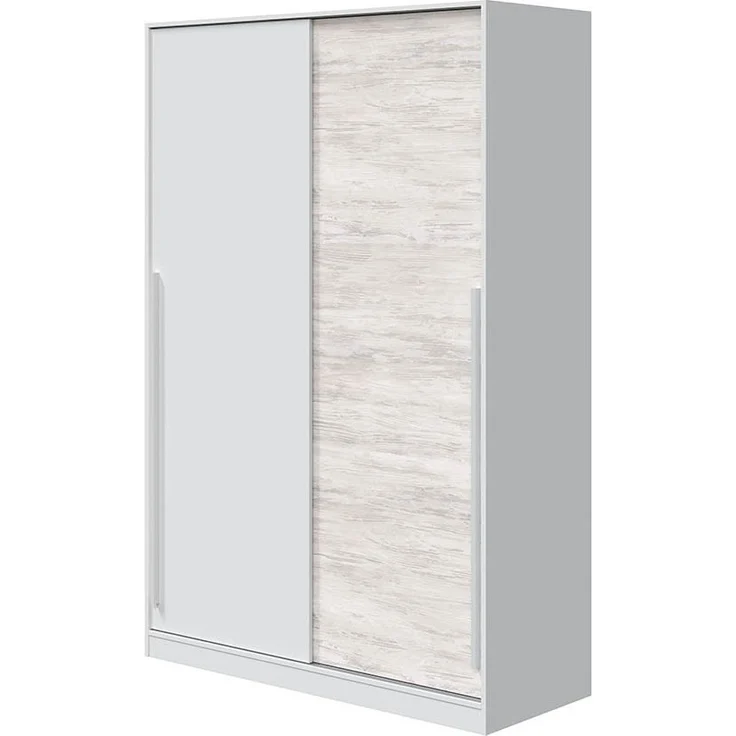 Jugendzimmer-Set >ELLIOT< in Artik-Weiß/Velho-Weiß - 199x65x96 (BxHxT) – Bild 6