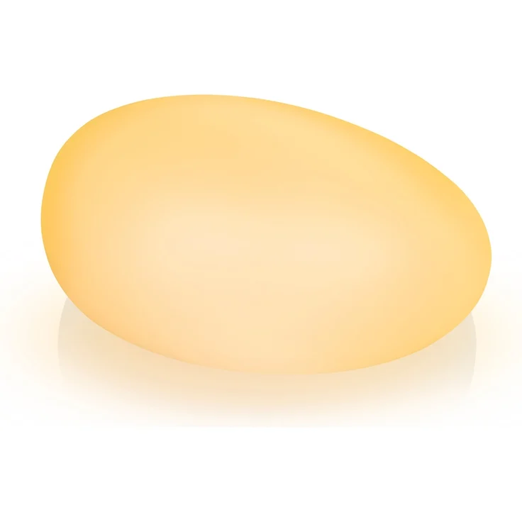 Smartwares LED Solarleuchte Stein OSL-50016 weiß Ø 40 cm RGBW – Bild 6