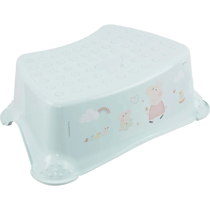 keeeper Tomek Tritthocker Peppa, Ab ca. 3 bis ca. 14 Jahre, Anti-Rutsch-Funktion, Aquamarine