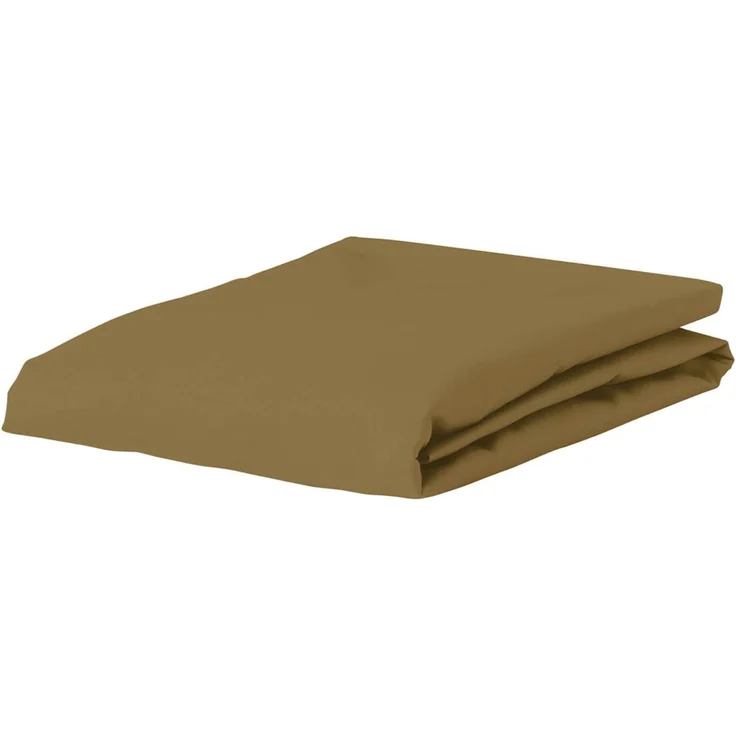 Essenza Spannbettlaken The Perfect Organic Jersey, Olive, 180x200 - 200x220 cm