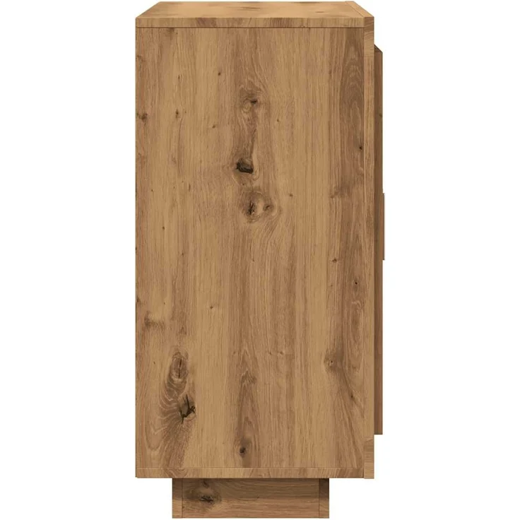 vidaXL Sideboard Artisan-Eiche 92x35x75 cm Holzwerkstoff 856865 – Bild 4