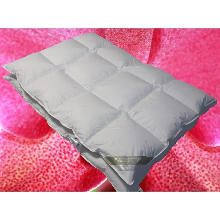 Luxus Kassetten Daunenbett Daunendecke 155x220 100% neue weiße Daunen – Bild 2