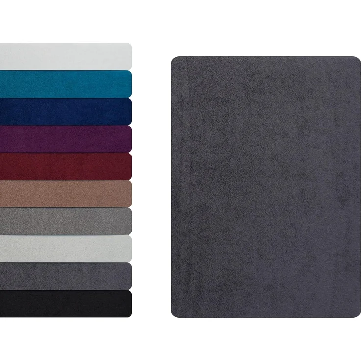 Hometex Premium Textiles Spannbettlaken aus Frottier Stoff bis 23 cm Steghöhe, Frottee, Gummizug: Rundumgummizug, Kuschelig warm und extra weich, ideal für die kalte Jahreszeit – Bild 1
