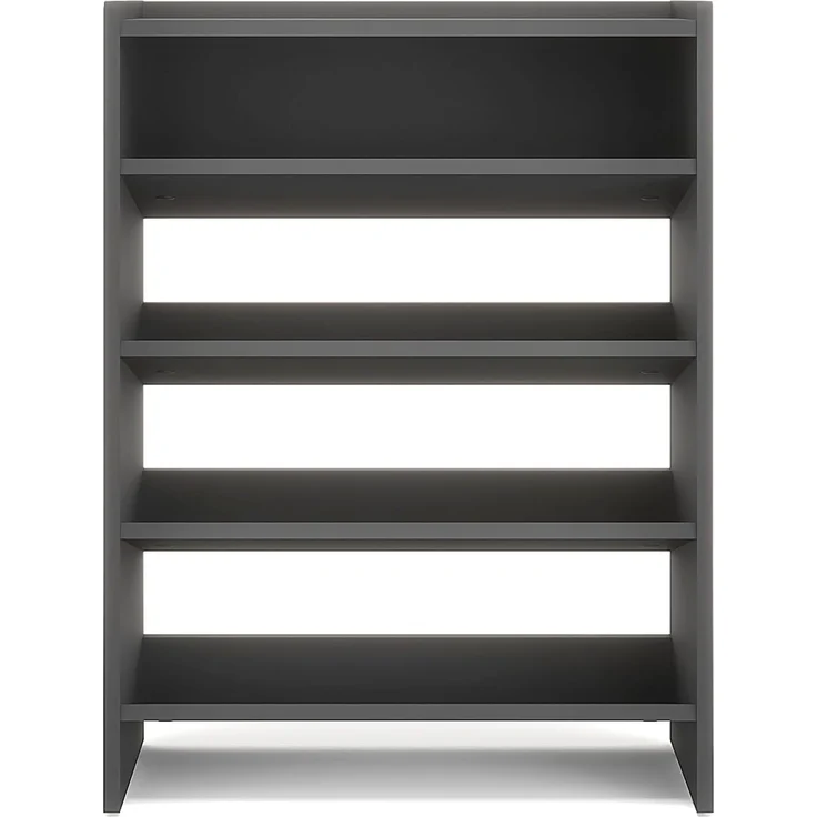 KOMTO Schuhregal Elexis 4 Schmal - Schuhablage Flur mit 4 Ebenen Offener Schuhschrank, Schuhschrank Schuh Organizer Platzsparend, 60 x 25 x 80 cm – Bild 4