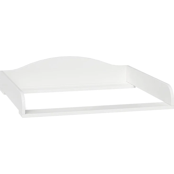 Bellabino 'Oti' Wickelaufsatz für IKEA Kommode Malm, Hemnes, Nordli, weiß, 16,5 x 74 x 80 cm – Bild 1