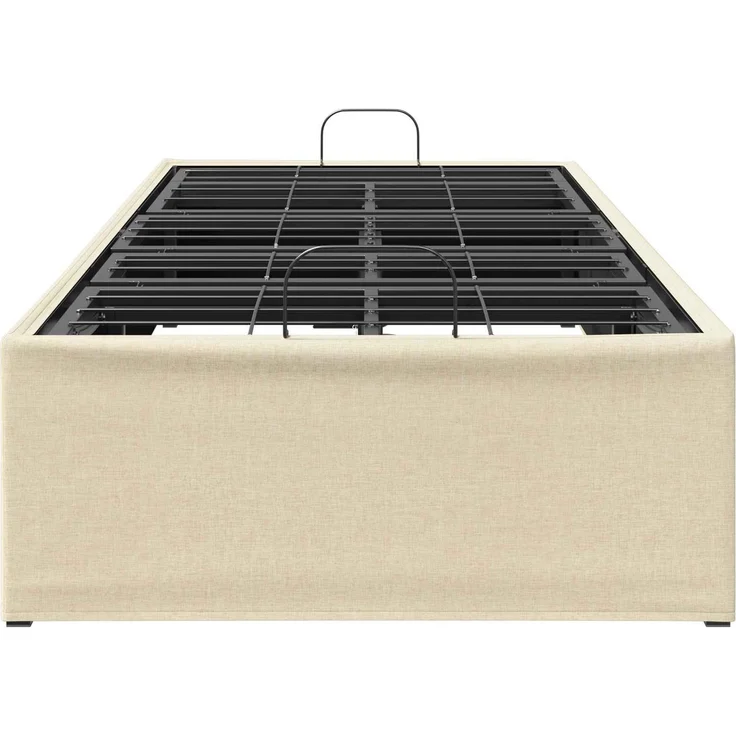 vidaXL Elektrisch verstellbares Bettgestell Creme 200 x 90 x 33,5 cm 42037293 – Bild 6