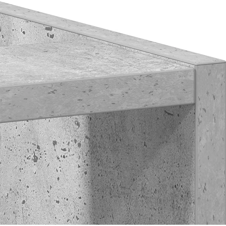 vidaXL Unterschrank Riga Betongrau 20x44,5x81,5 cm Holzwerkstoff 854187 – Bild 6