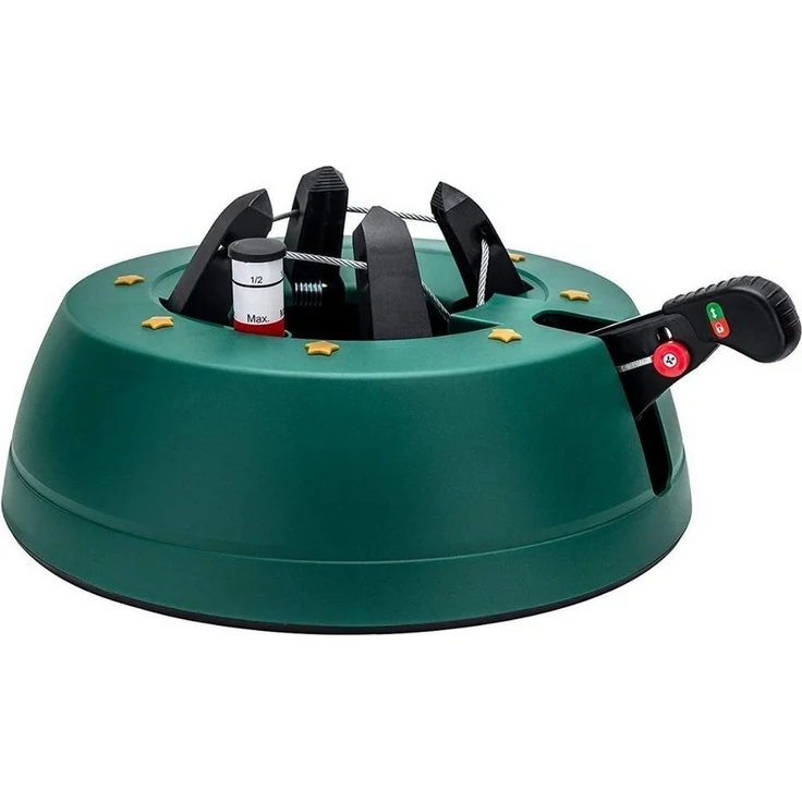 Star-Max Christbaumständer by F-H-S, Start 1, Modell 2019, für Baumhöhe 2,0m, Weihnachtsbaumständer mit Fuhebelfunktion und Einseiltechnik, grün – Bild 5