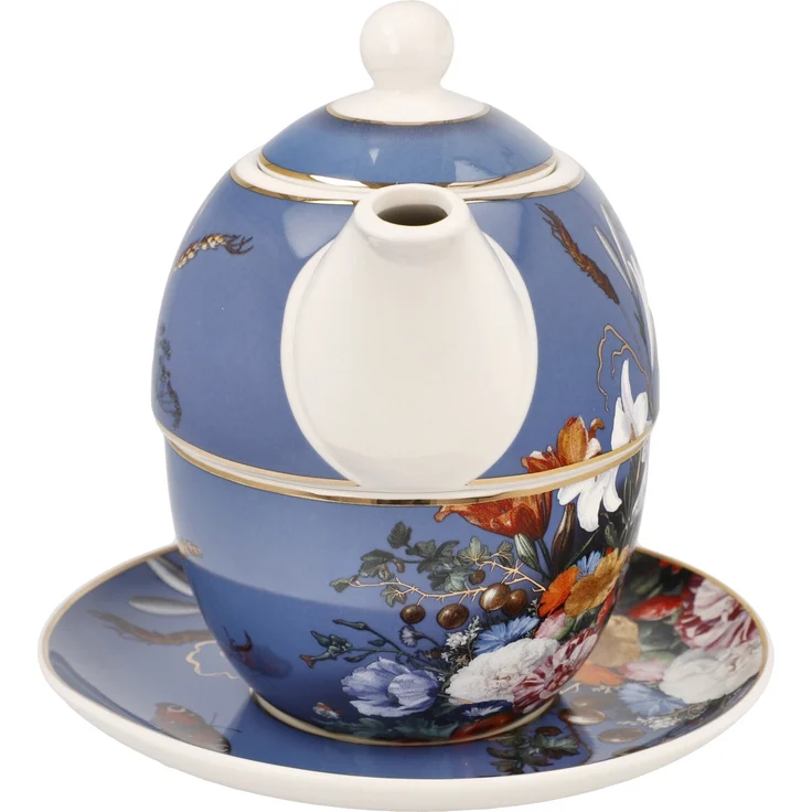 Goebel / Jan Davidsz de Heem - Sommerblumen,Tea for One,Sommerblumen,15,5cm x 15,5cm x 15,5cm / New Bone China / 15,5cm x 15,5cm x 15,5cm – Bild 4