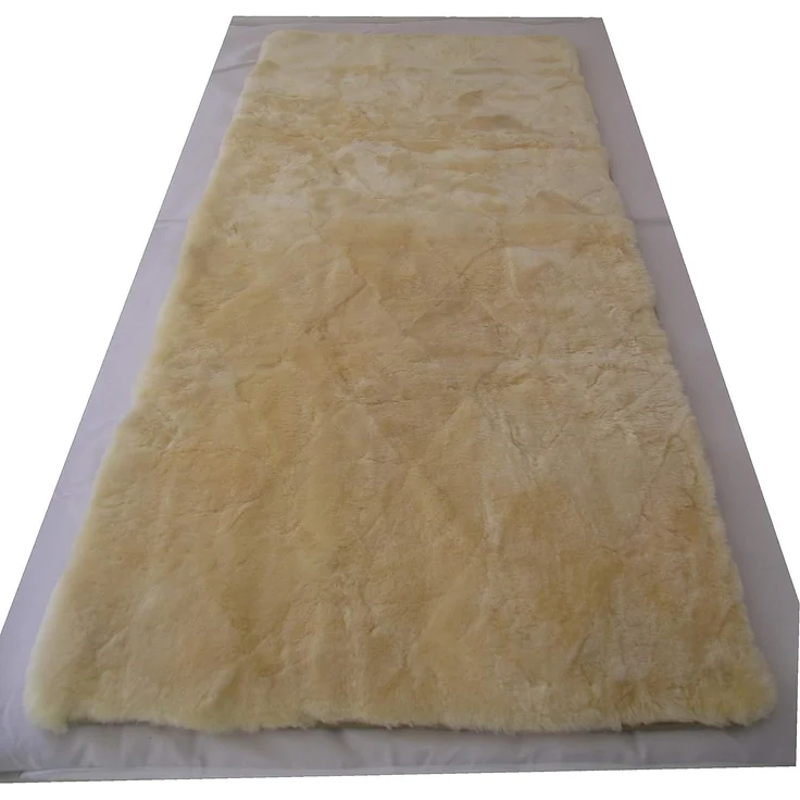 Matratzenauflage Medizinische Bettauflage Lammfell Patchwork MED-BETT-P 70x140cm Reissner Lammfelle – Bild 4