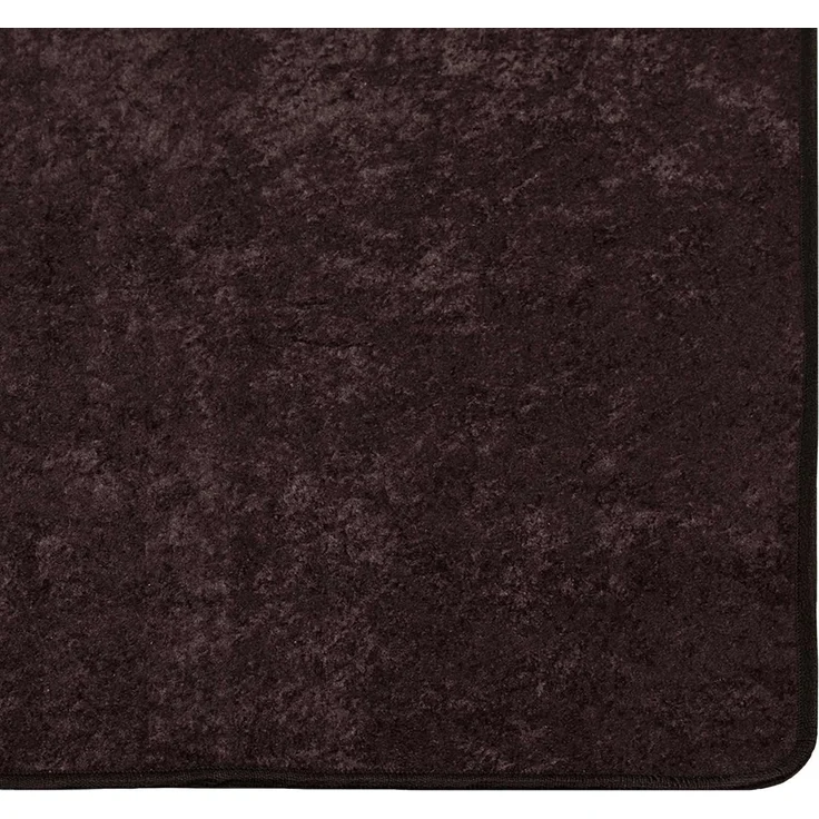 vidaXL Teppichläufer MARSA Anthrazit 100 x 50 cm Polyester und PVC 42023160 – Bild 5