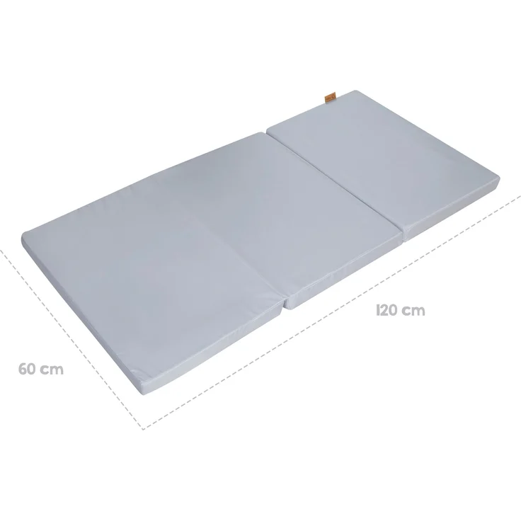 roba Reisebettmatratze 60 x 120 cm 'roba Style grau' inkl. Tragetasche – Bild 4