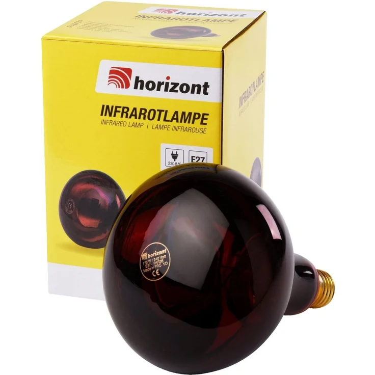 Infrarot-Sparlampe | 175 Watt | rot – Bild 2
