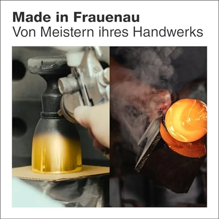 Eisch Cosmo Gold Espresso 109/6 mit Untersetzer In Geschenkröhre – Bild 6