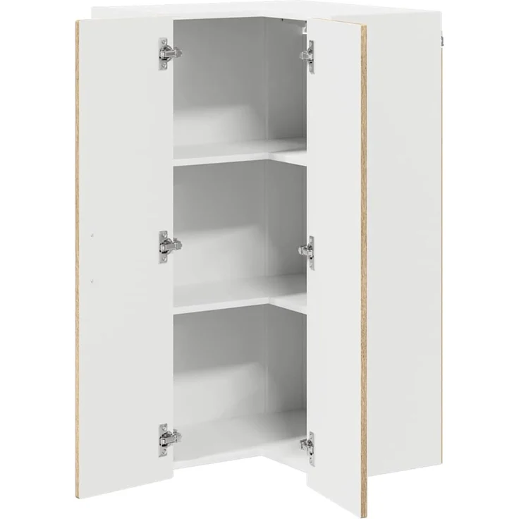 vidaXL Wand-Eckschrank PORTO Sonoma-Eiche 57 x 57 x 100 cm 885517 – Bild 5