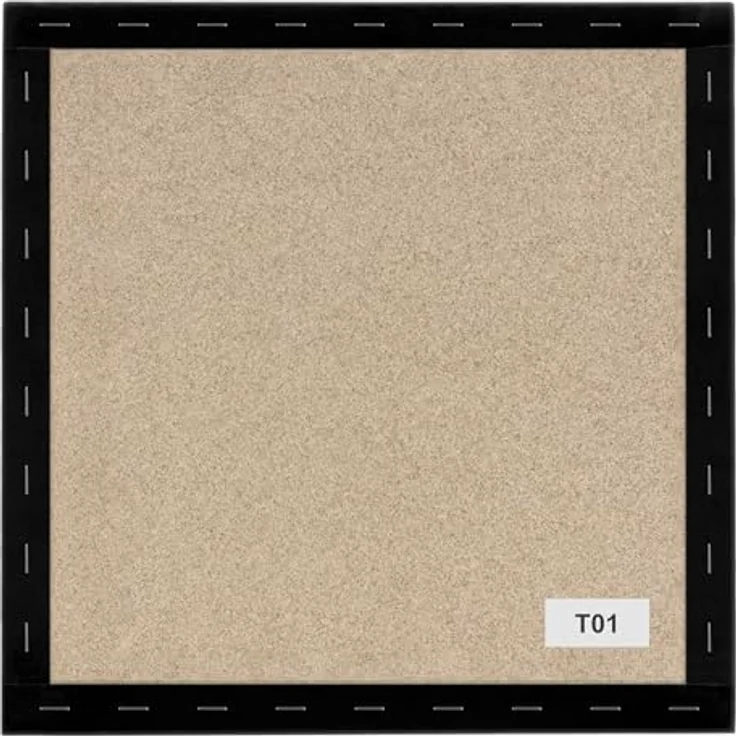 DecoNest Wandkissen, Wandpolsterung, Wanddekoration, Bettkopfteil, 3D-gepolstertes Wandpaneel 50 x 50 cm Schwarz – Bild 9
