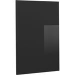 Küchenfront R-Line Schwarz Hochglanz 44.6x59 cm Möbelfront für den Hängeschrank Vicco