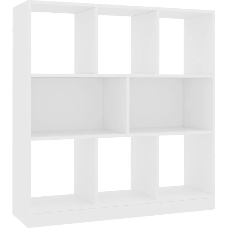 vidaXL Bücherregal Weiß 97,5×29,5×100 cm Holzwerkstoff 800171 – Bild 2