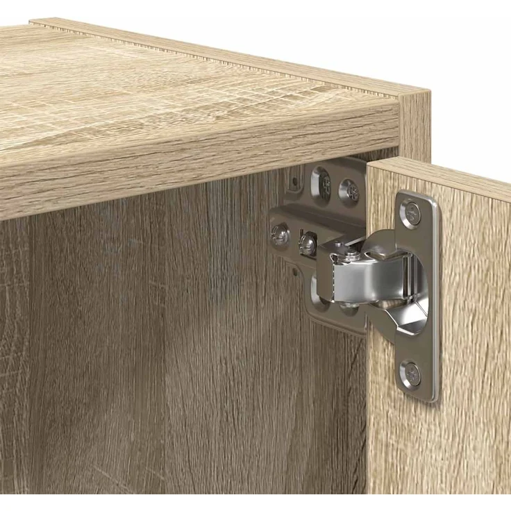 vidaXL Bücherregal Sonoma-Eiche 40x24x52 cm Holzwerkstoff 860357 – Bild 9
