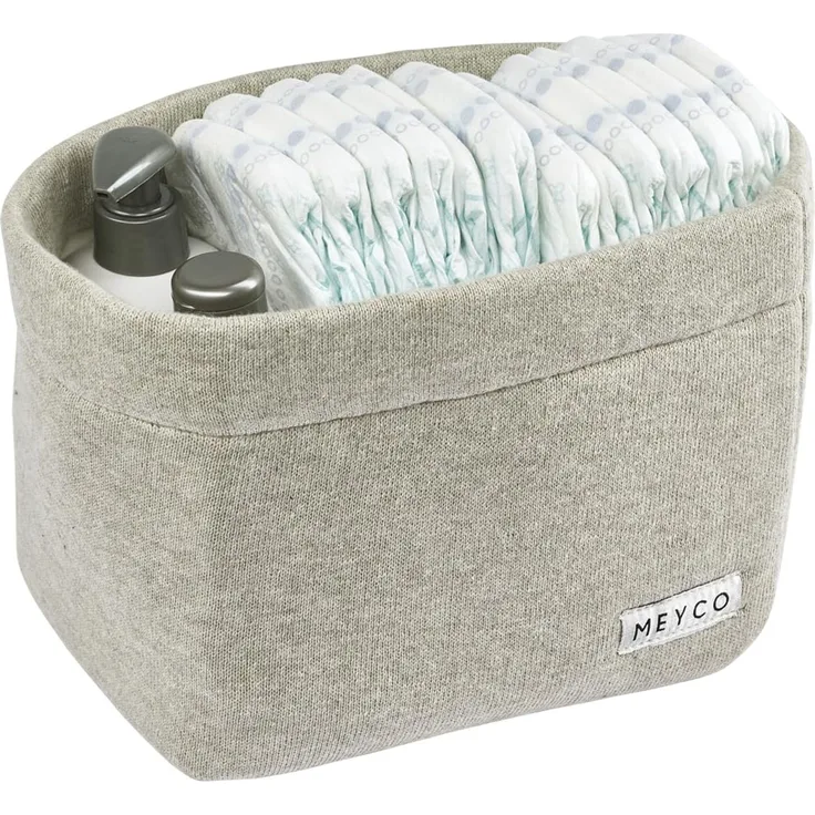Meyco Knit Basic Kommodenkörbchen Small Sand Melange