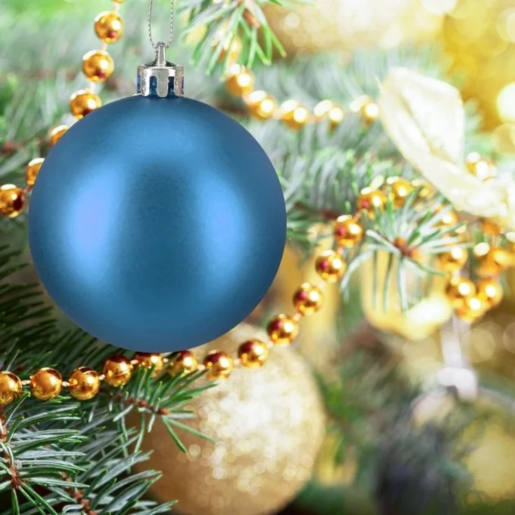 Relaxdays Weihnachtskugeln im 50er Set – Bild 2