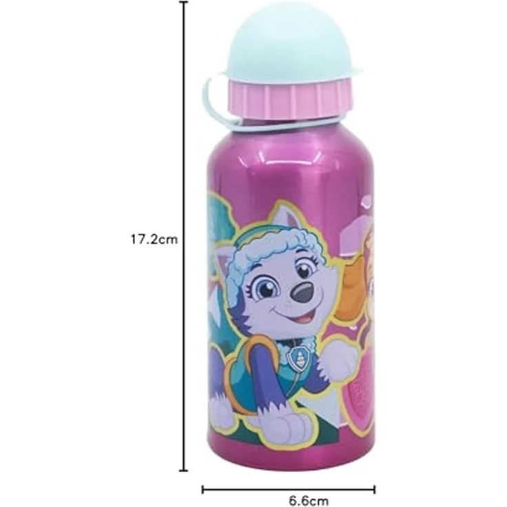 Paw Patrol Trinkflasche Aluminium, 400 ml, mit Sicherheitsverschluss – Bild 4