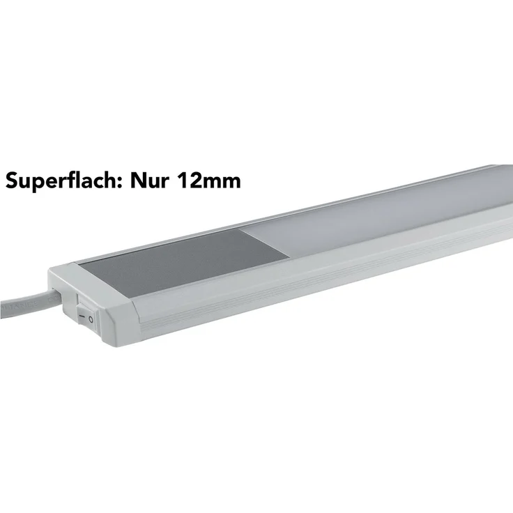 LED Unterbauleuchte "Comprido 600"230V, 10W, 1280lm, 60cm, 3000K warmweiß – Bild 5